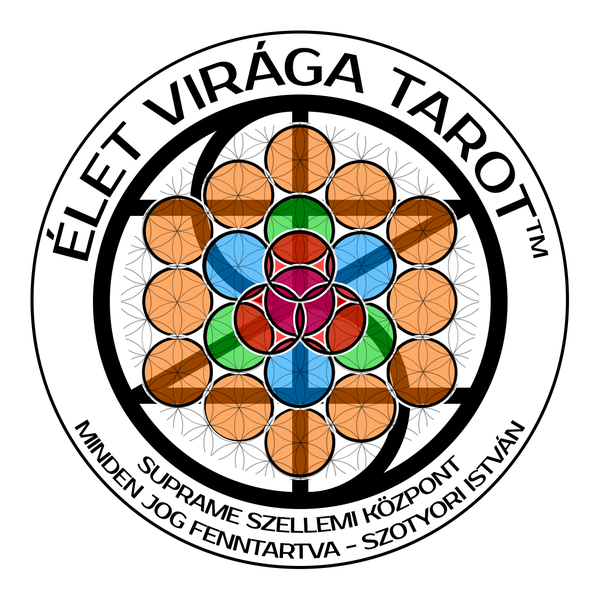 Élet Virága Tarot logó – Suprame Szellemi Központ, Szótyori István